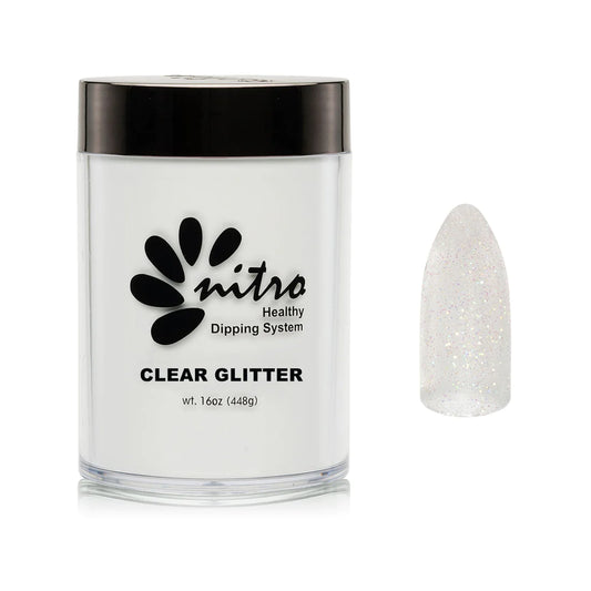 Nitro Clear Glitter Powder 16oz